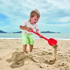 Hape Water Toys*- Mighty Sand Shovel Beach and Garden Toy Tool Toys, Red