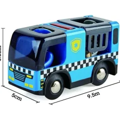 Hape Cars|Cars, Trucks & Trains*- Police Car with Siren