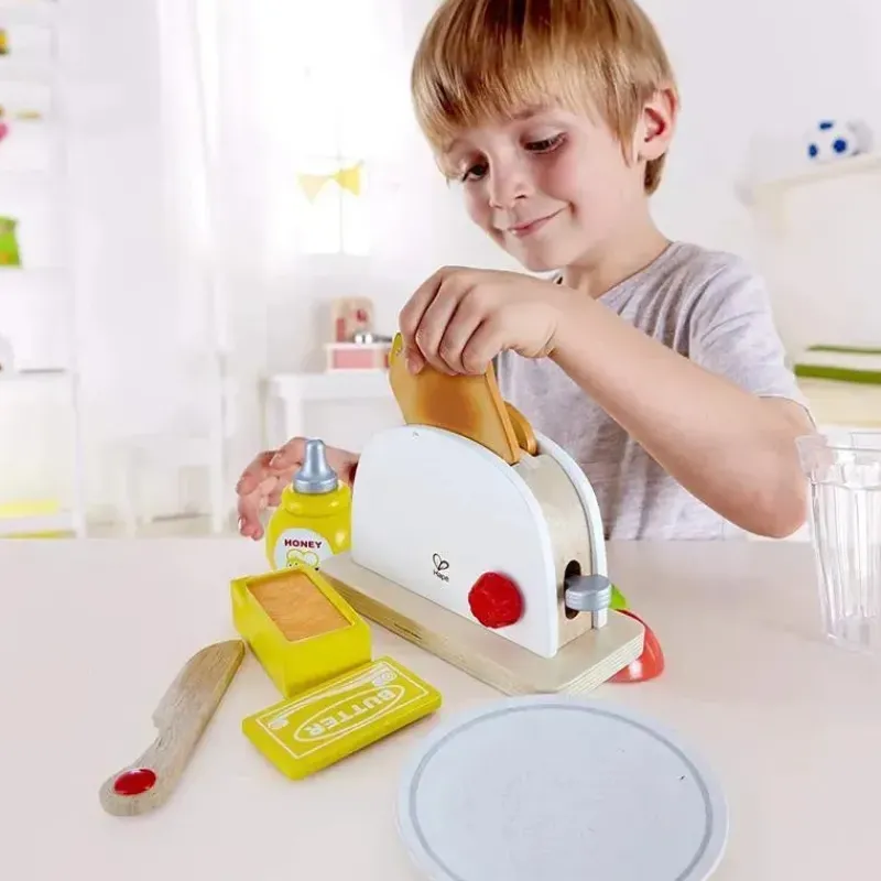 Kids Hape Pretend Play|Toys For 3 Year Old*- Pop Up Toaster Set