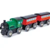 Hape Toys For 2 Year Old|Gift For Toddler*- Railway Steam-Era Passenger Train
