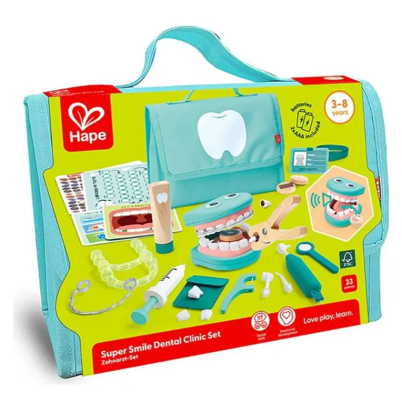 Hape Toys For 3 Year Old*- Super Smile Dental Clinic Set