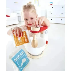 Kids Hape Pretend Play|Toys For 3 Year Old*- Wooden Mighty Mixer Kitchen Play Set