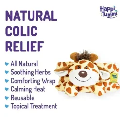 Happi Tummi Pain & Fever Relief*- Giraffe Waistband and Herbal Pouch