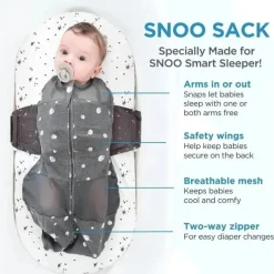 Happiest Baby Swaddles & Wearable Blankets*- SNOO Pink Planets Sleep Sack Baby Swaddle