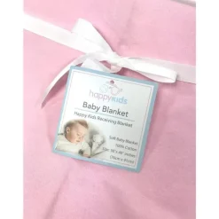 MacroBaby Blankets & Quilts*Happy Kids Receiving Blanket, Pink