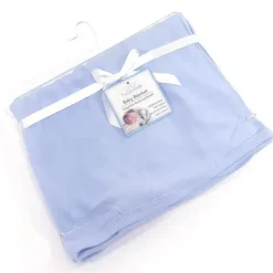 MacroBaby Blankets & Quilts*Happy Kids Receiving Blanket, Blue