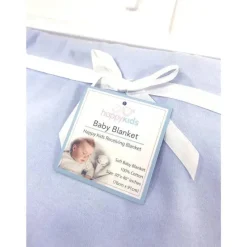 MacroBaby Blankets & Quilts*Happy Kids Receiving Blanket, Blue