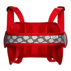 NapUp Car Seat Head Support & Strap Covers*Headovations (Nap Up) - Child Head Support for Car Seats, Red