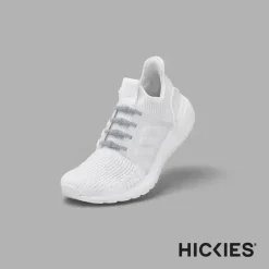 Hickies Baby Shoes*- No Tie Shoelaces For Adults Premium, Unisex, One Size fit All, Grey Straps