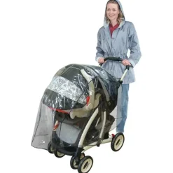 H.I.S. Juveniles, Inc. Weather Shields & Nets*H.I.S. Juveniles - Jeep Travel System Weather Shield, Baby Rain Cover, Universal Size