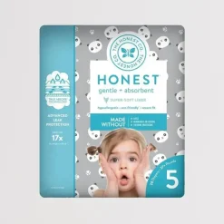 Honest Disposable Diapers*Diapers Panda Size 5