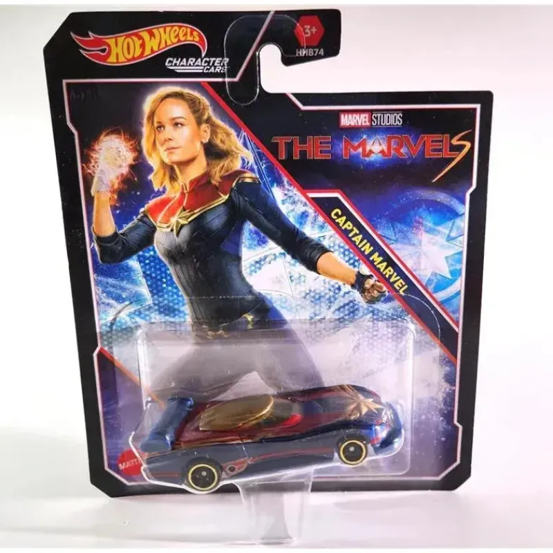 Fisher-Price Super Heroes|Cars*Hot Wheels - Character Cars Marvel The Marvels, Captian Marvel