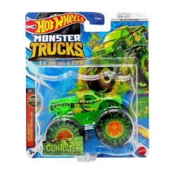 Fisher-Price Cars*Hot Wheels - Monster Trucks Die-Cast Car, Gunkster