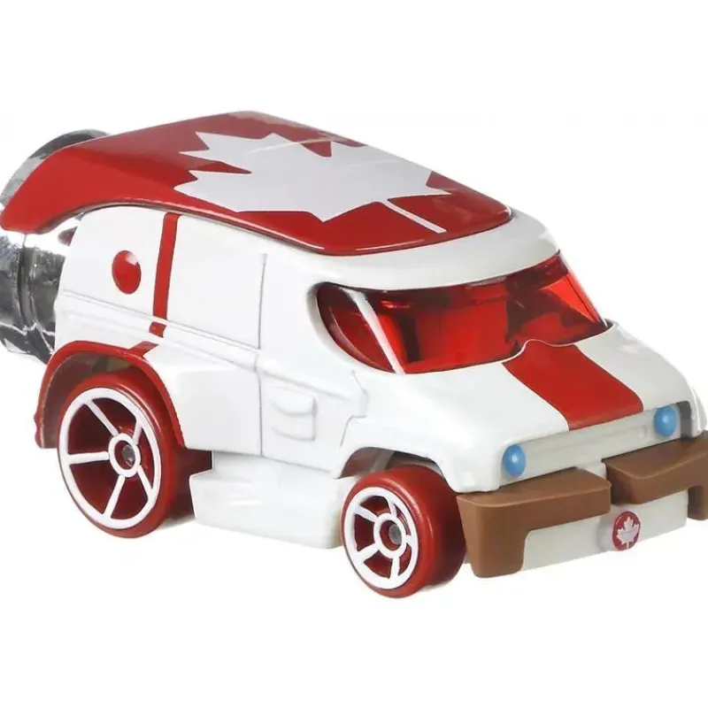 Kids Disney Toy Story|Gift For Kids*Hot Wheels Pixar Toy Story Duke Caboom Character Car, White/Red