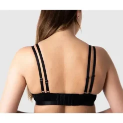 Hotmilk Nursing Bras*- True Luxe Multifit Plunge, Black Wirefree