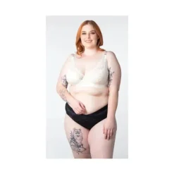 Hotmilk Nursing Bras*- Warrior Plunge Ivory Contour Nursing Bra Flexi Underwire