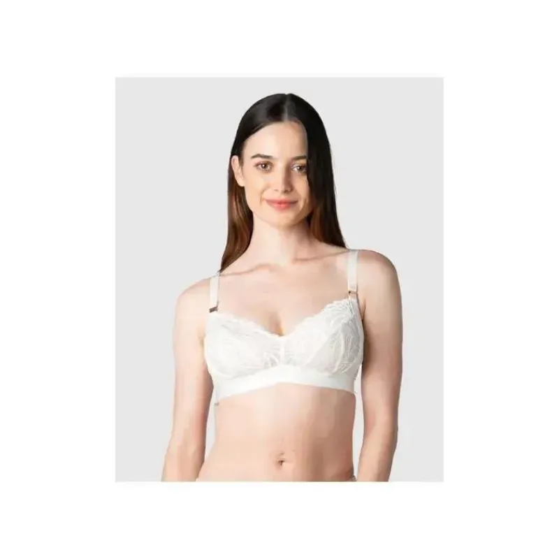 Hotmilk Nursing Bra & Intimate Apparel*- Warrior Soft Cup Ivory Multifit Nursing Bra Wirefree