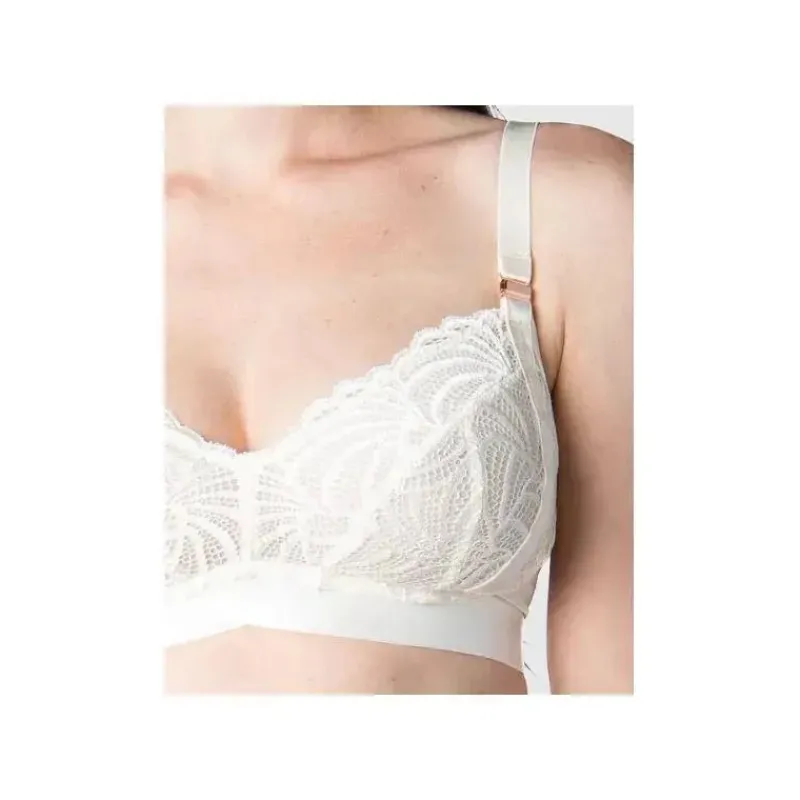 Hotmilk Nursing Bra & Intimate Apparel*- Warrior Soft Cup Ivory Multifit Nursing Bra Wirefree