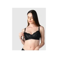 Hotmilk Nursing Bra & Intimate Apparel*- Warrior Soft Cup Black Multifit Nursing Bra Wirefree