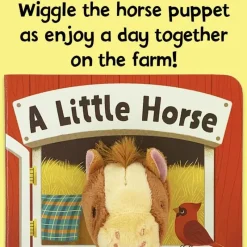 House of Marbles Books, Music & Dvds*- A Little Horse Finger Puppet Book