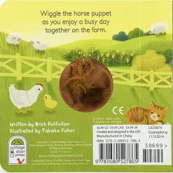 House of Marbles Books, Music & Dvds*- A Little Horse Finger Puppet Book