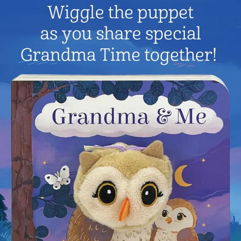 House of Marbles Books, Music & Dvds*- Grandma & Me Finger Puppet Book