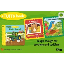 House of Marbles Books, Music & Dvds*- Hello Farm! John Deere Tuffy Book