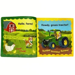 House of Marbles Books, Music & Dvds*- Hello Farm! John Deere Tuffy Book