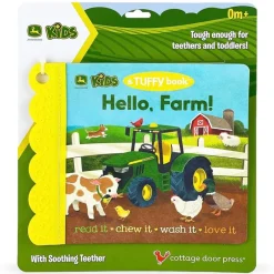 House of Marbles Books, Music & Dvds*- Hello Farm! John Deere Tuffy Book