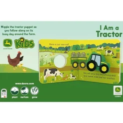 House of Marbles Books, Music & Dvds*- I Am A Tractor Finger Puppet Book