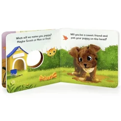 House of Marbles Books, Music & Dvds*- Puppy Love Finger Puppet Book