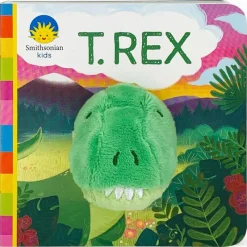 House of Marbles Books, Music & Dvds*- T Rex Finger Puppet Book