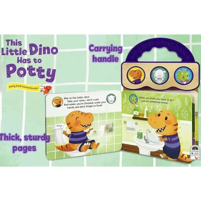 House of Marbles Books, Music & Dvds|Books For Babies*- This Little Dino Has to Potty Book