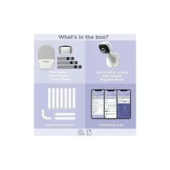 Hubble Wi-Fi Monitors*- Wi-Fi Connected Guardian Cam, White