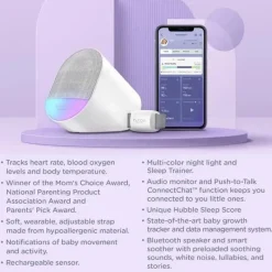 Hubble Wi-Fi Monitors*- Wi-Fi Connected Guardian+ Smart
