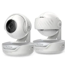 Hubble Wi-Fi Monitors*- Wi-Fi Nursery Pal Deluxe Twin 5 Smart Hd Baby Monitor With Touch Screen Viewer & Portable Twin Cameras