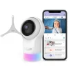 Hubble Gifts Over $50|Video Monitors*- Wi-Fi Nursery Pal Glow Deluxe Smart Hd Baby Monitor With Night Light & Flexible Mounting Grip