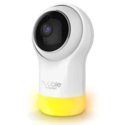 Hubble Gifts Over $50|Video Monitors*- Wi-Fi Nursery Pal Glow Deluxe Smart Hd Baby Monitor With Night Light & Flexible Mounting Grip