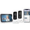 Hubble Video Monitors*- Wi-Fi Nursery Pal Link Premium Twin 5 Smart Baby Monitor Twin Cameras