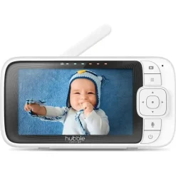 Hubble Video Monitors*- Wi-Fi Nursery Pal Link Premium Twin 5 Smart Baby Monitor Twin Cameras