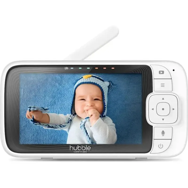 Hubble Video Monitors*- Wi-Fi Nursery Pal Link Premium Twin 5 Smart Baby Monitor Twin Cameras