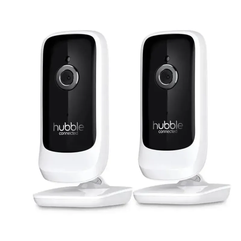 Hubble Video Monitors*- Wi-Fi Nursery Pal Link Premium Twin 5 Smart Baby Monitor Twin Cameras