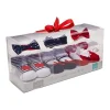Baby Vision Gifts Up To $25*Hudson Baby - 6Pk Girl's Headband & Socks Gift Set, Red/Navy