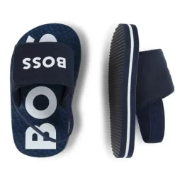 Hugo Boss Baby Shoes*Baby - Aqua Slides Boy, Navy