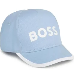 Hugo Boss Baby Hats*Baby - Baby Boys Blue Logo Cap, Light Blue
