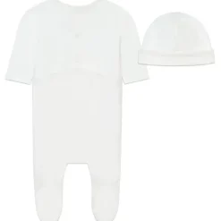 Hugo Boss Baby One-Pieces|Baby Sleepwear*Baby - Boss Boys Pyjamas & Bonnet, White