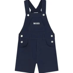 Hugo Boss Baby Sets*Baby - Boy Dungarees & T-Shirt, Navy And White