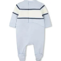 Hugo Boss Baby Shorts, Jeans & Pants*Baby - Boy Footie & Bib Set, Light Blue
