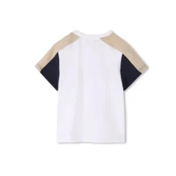 Hugo Boss Baby Sets*Baby - Boy Logo Short Sleeve Tee And Shorts, White & Beige