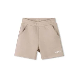 Hugo Boss Baby Sets*Baby - Boy Logo Short Sleeve Tee And Shorts, White & Beige